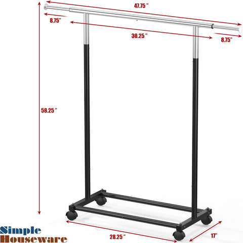 Simple Houseware packaging-assembly guide image demonstrates easy setup.