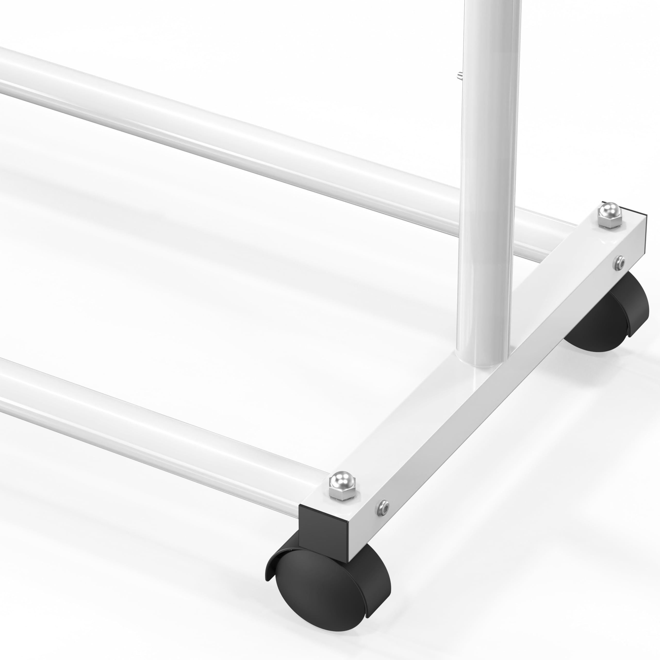 Simple Houseware snap-together assembly saves time during setup.