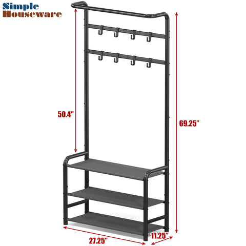 Simple Houseware sturdy daily-use design for entryways, bedrooms, and offices.
