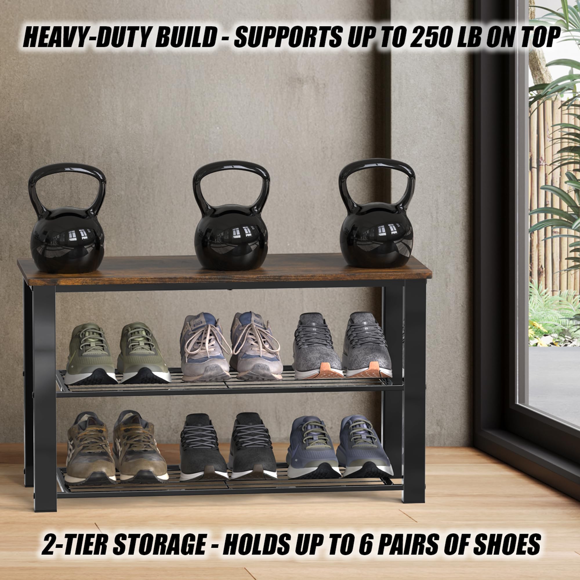 Versatile design for entryways, bedrooms, or offices with extra storage.