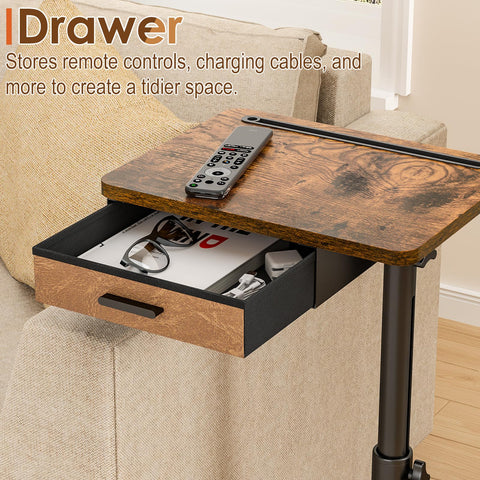 Simple Serenity TV Tray showing iPad slot for hands-free viewing