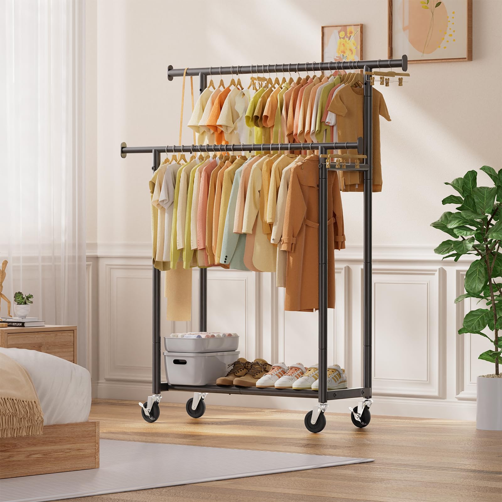 Simple Trending rack finish is waterproof and scratch-resistant
