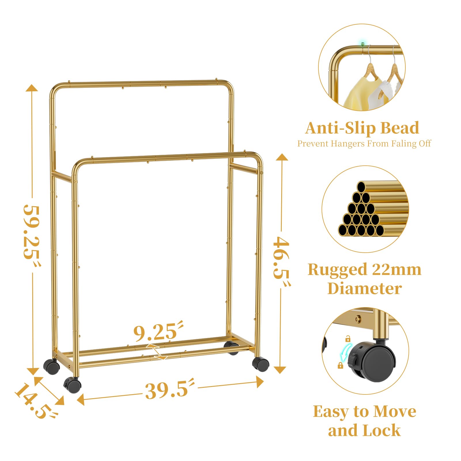Simple Trending coat rack offers quick access to everyday outfits.