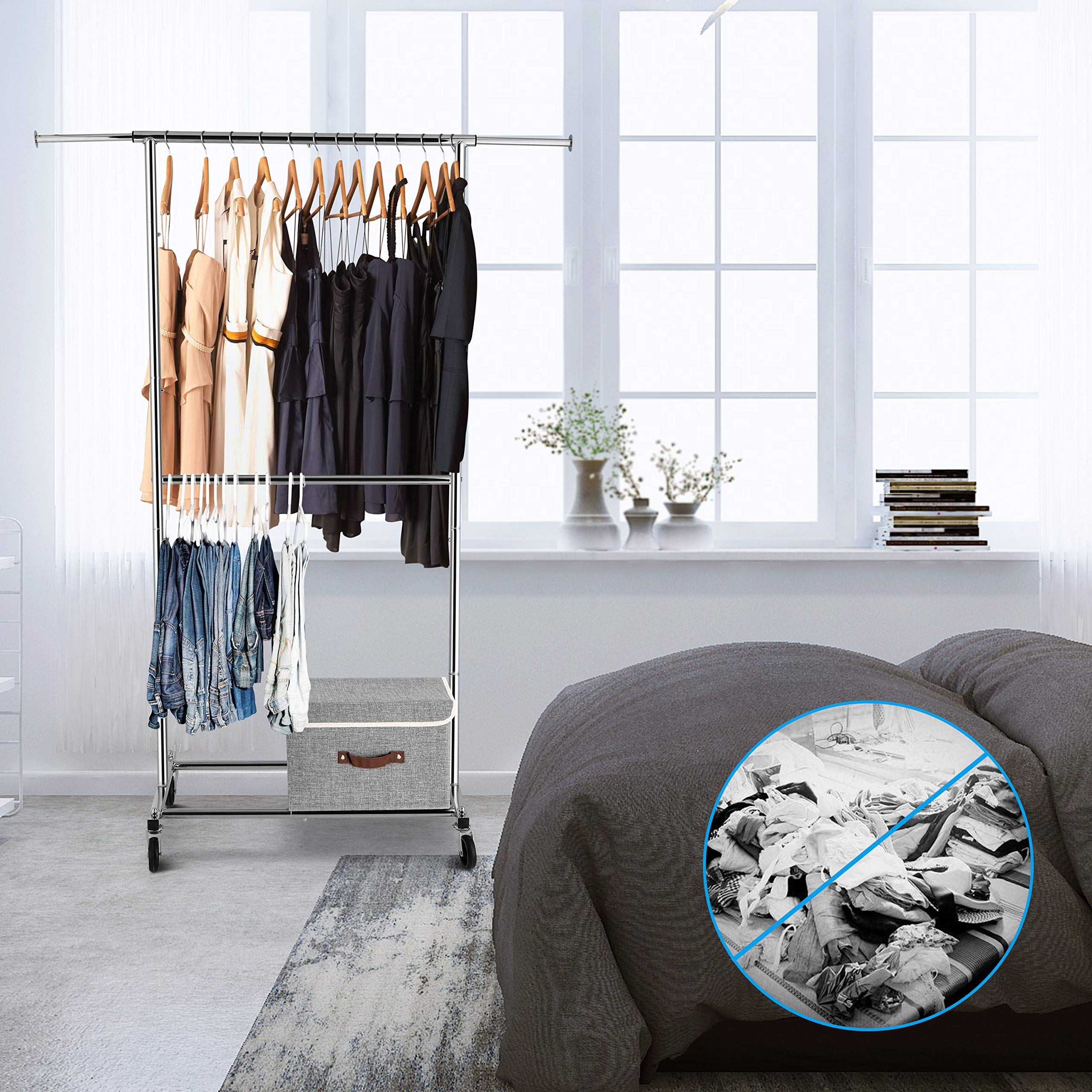 Simple Trending chrome finish resists rust for longevity