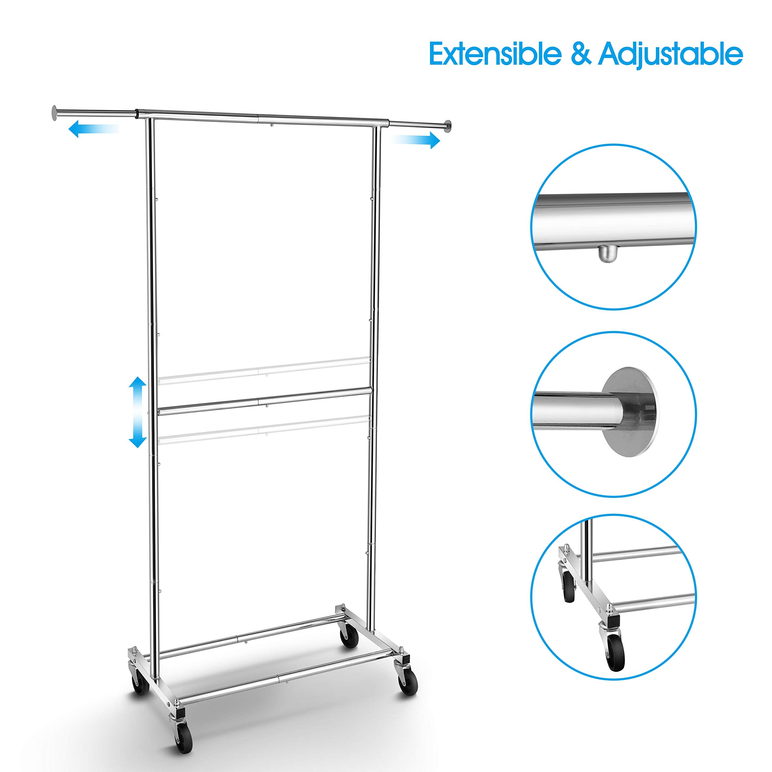 Simple Trending adjustable middle rod fits pants and shirts