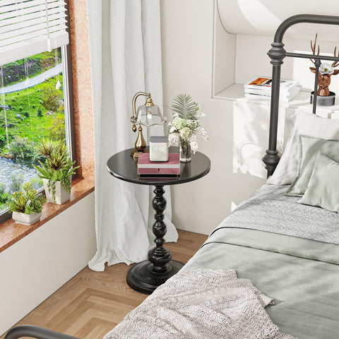 Simple Trending metal table features rust-resistant coating for durable daily use.
