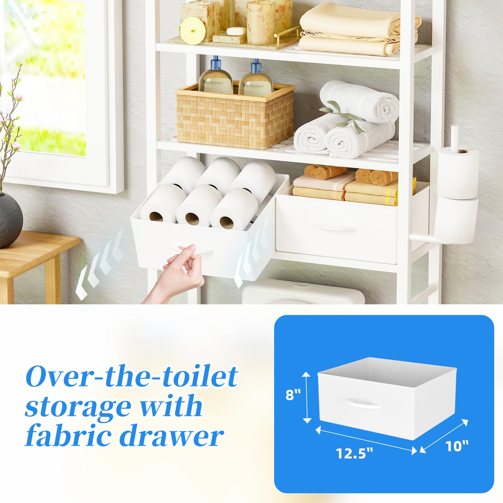 Simple Trending moisture-resistant nonwoven drawers protect bathroom essentials