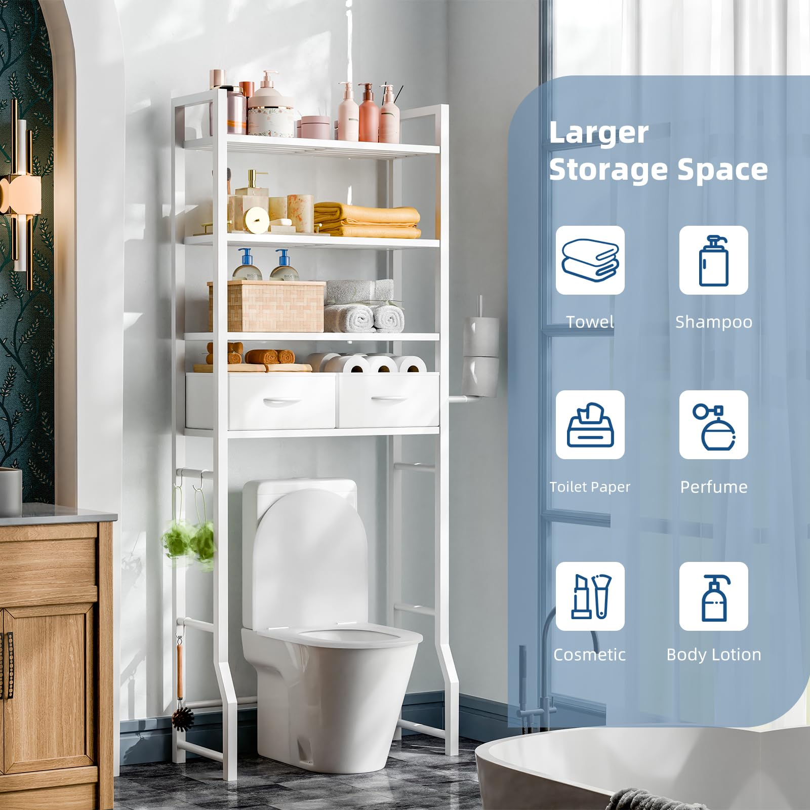 Simple Trending rust-resistant iron frame stays sturdy over time