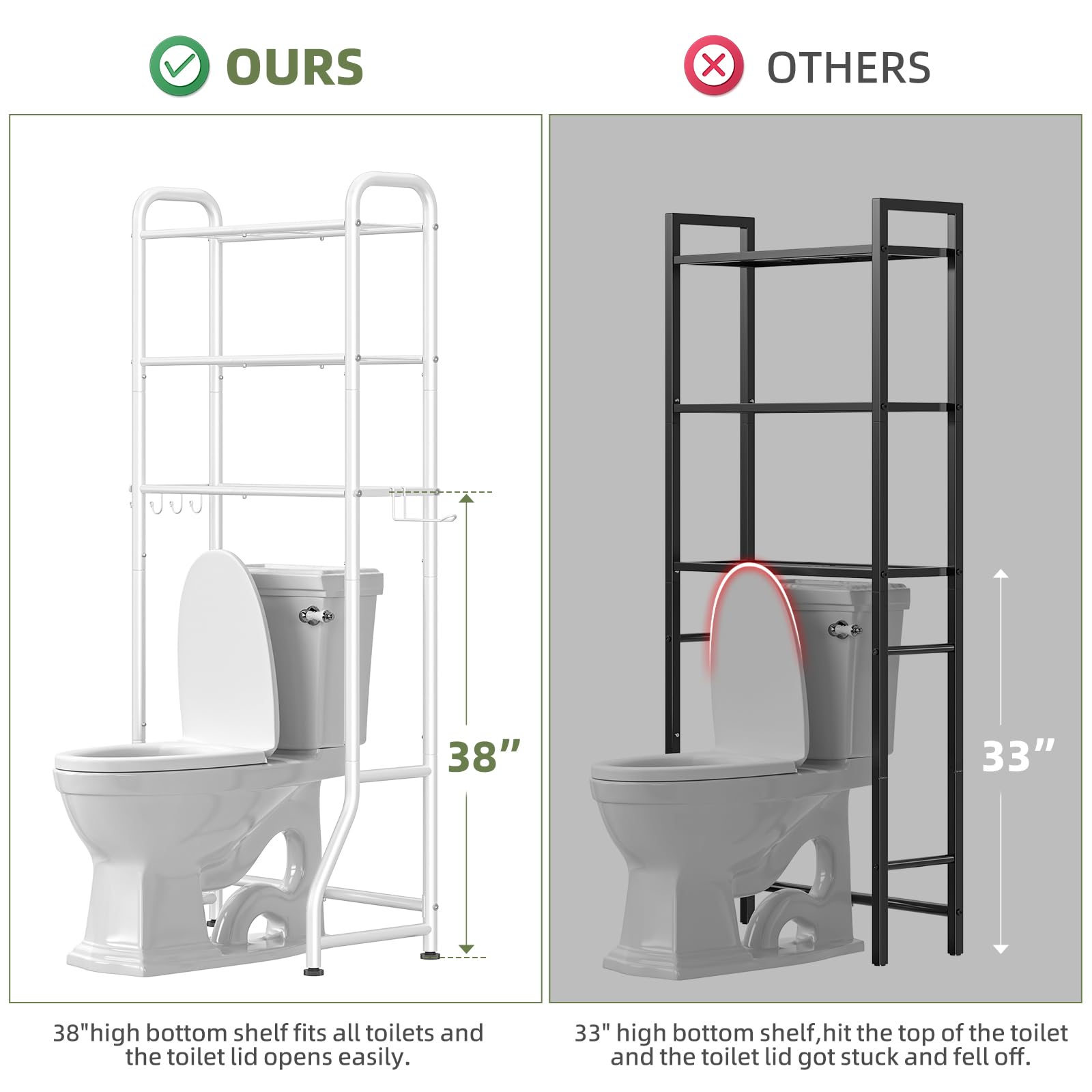 Simple Trending securing straps prevent wobble during daily use.