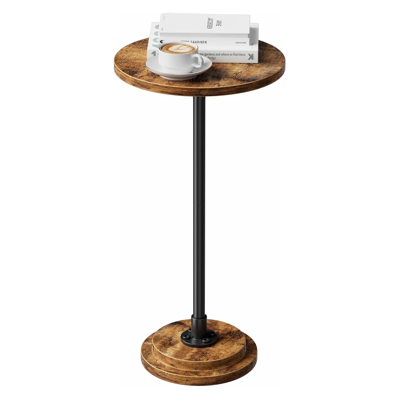 Simple Trending small round side table with compact footprint for tight spaces.