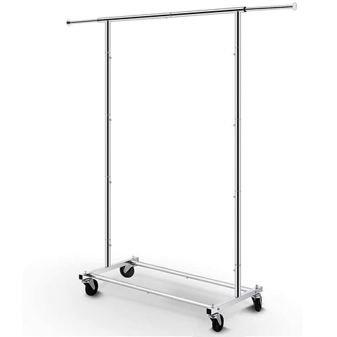 Simple Trending rack front view for streamlined wardrobe organization.