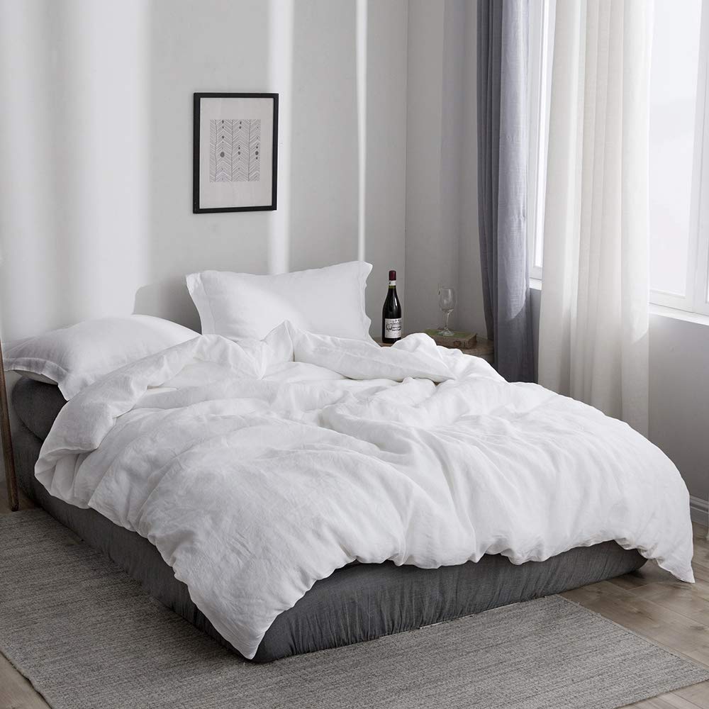 Breathable linen from Simple&Opulence ideal for cooler, comfortable nights.