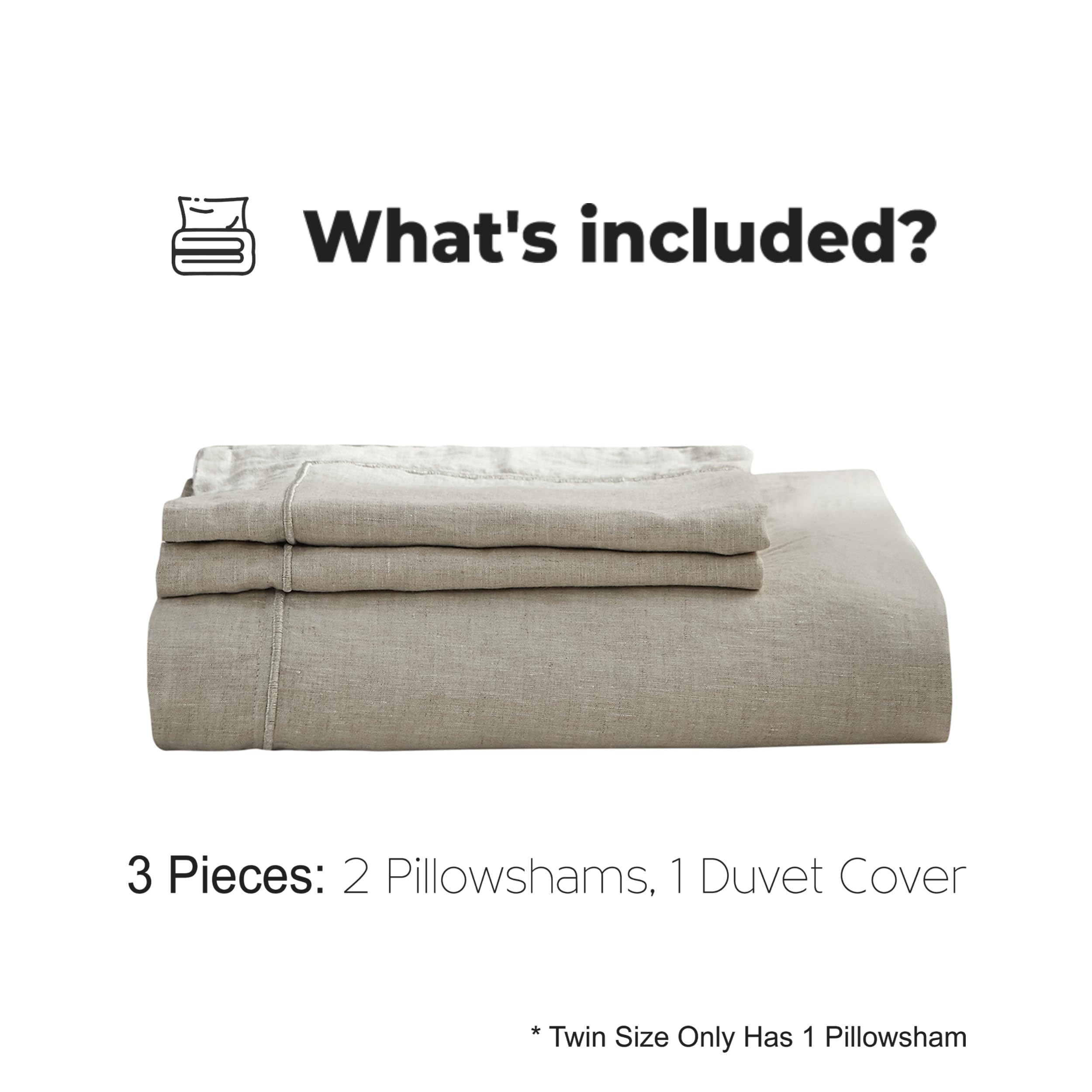 Simple&Opulence interior corner ties keep the duvet in place.