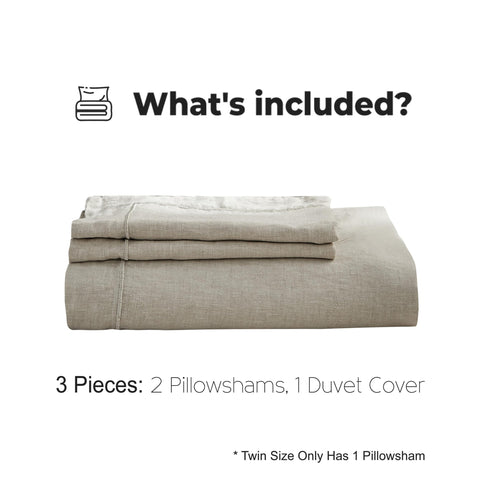 Simple&Opulence interior corner ties keep the duvet in place.