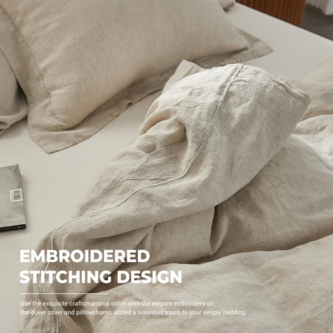 Simple&Opulence king-size duvet cover measures 104x92 for coverage.