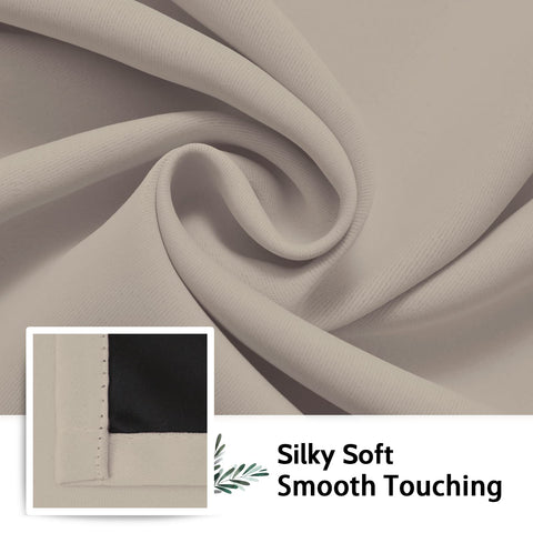 Machine-washable SimpleHome blackout curtains for quick refresh.