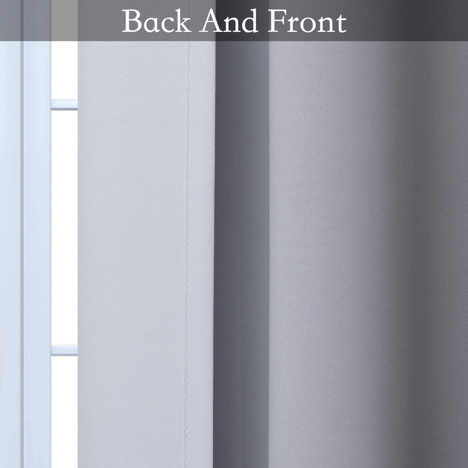 SimpleHome Ombre curtains in a living room scene showcasing modern style and light control