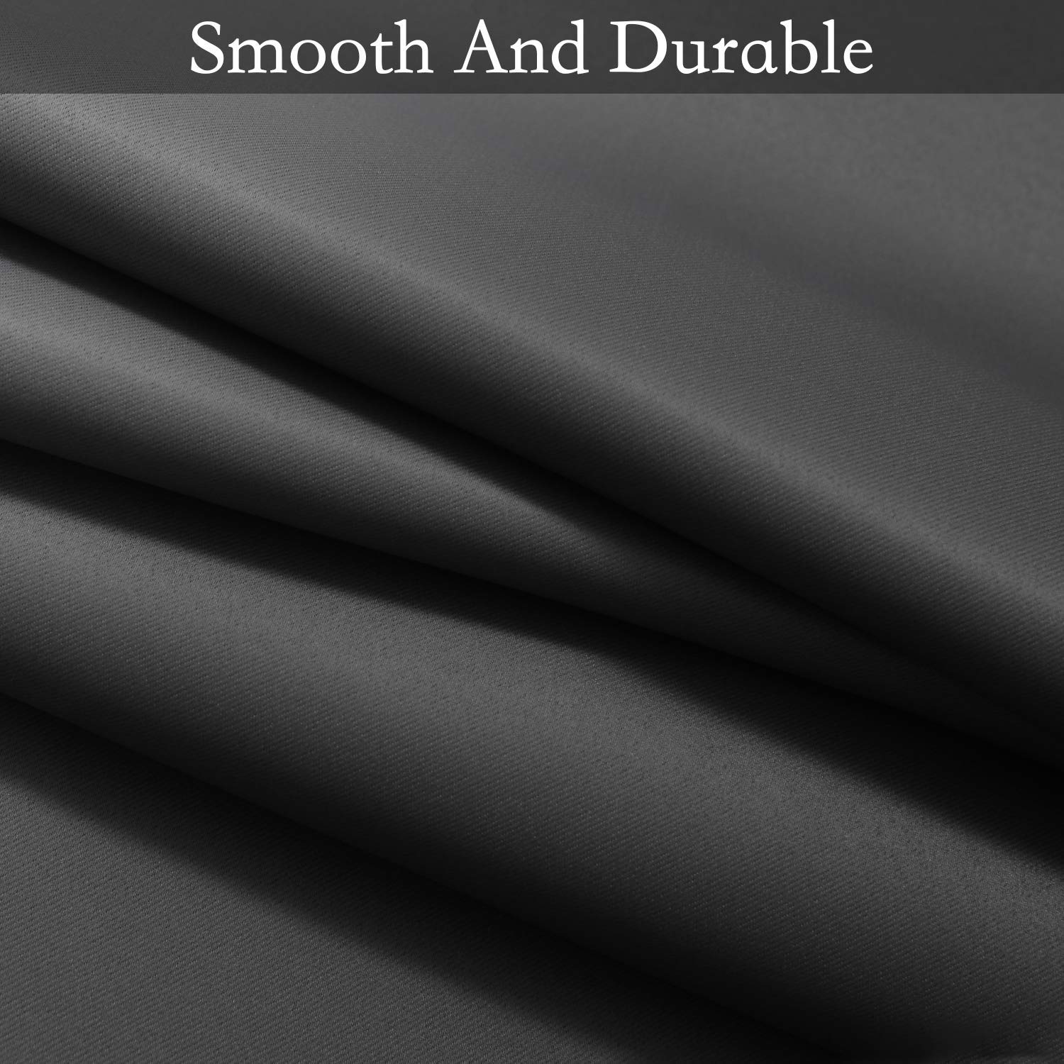 SimpleHome Ombre curtains thermal insulation detail suggesting energy efficiency and privacy