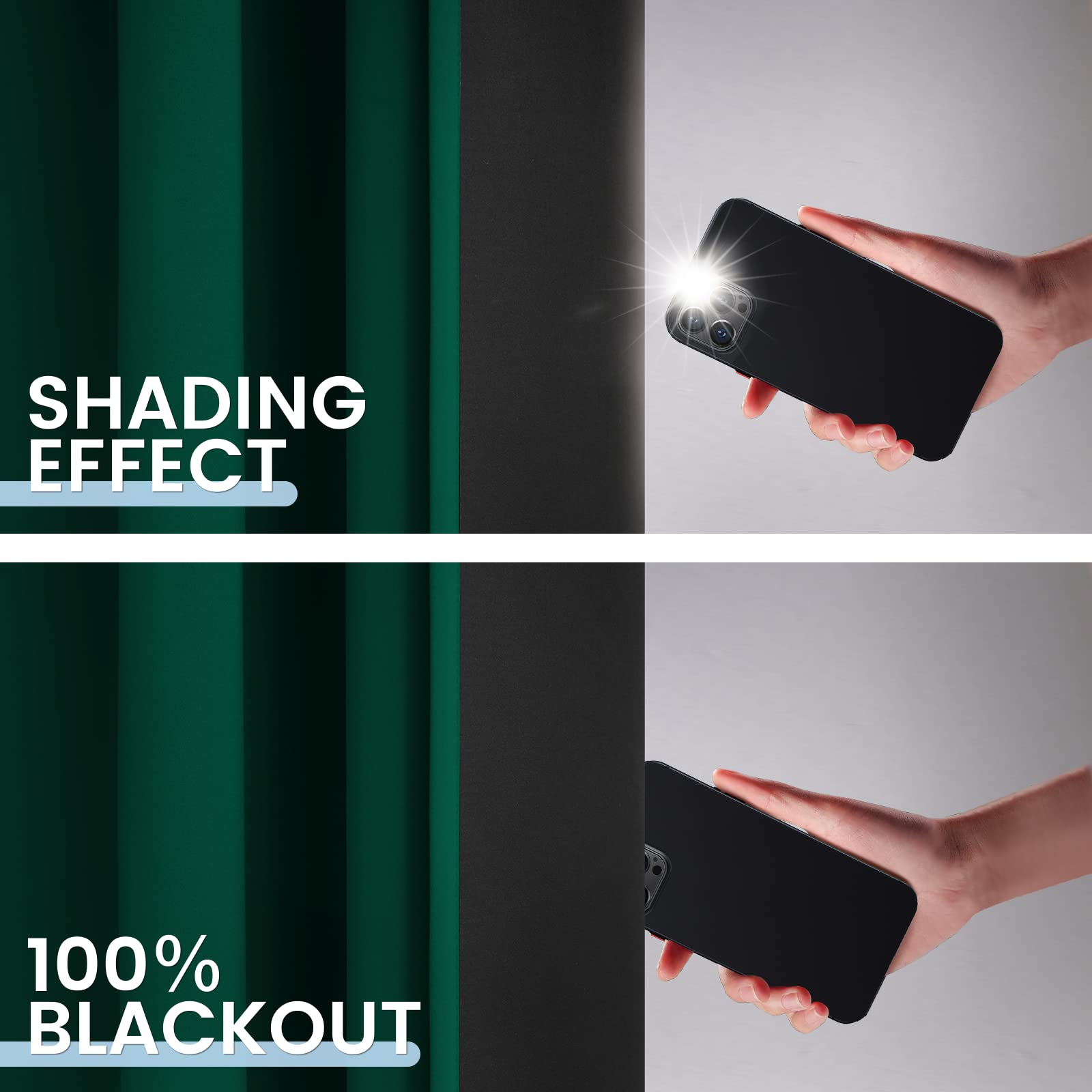 SimpleHome thermal insulated cur tains reducing heat transfer for comfort