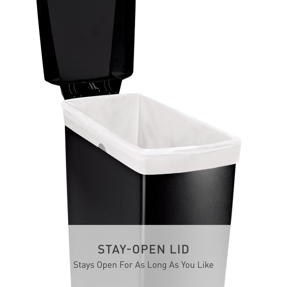 code K liner fits perfectly, preventing slips and bunching in the can.