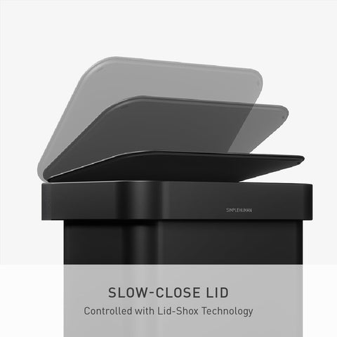 simplehuman Code M liner fits securely for a clean look