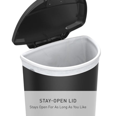 Code P liners fit this can perfectly for tidy, slip-free use.