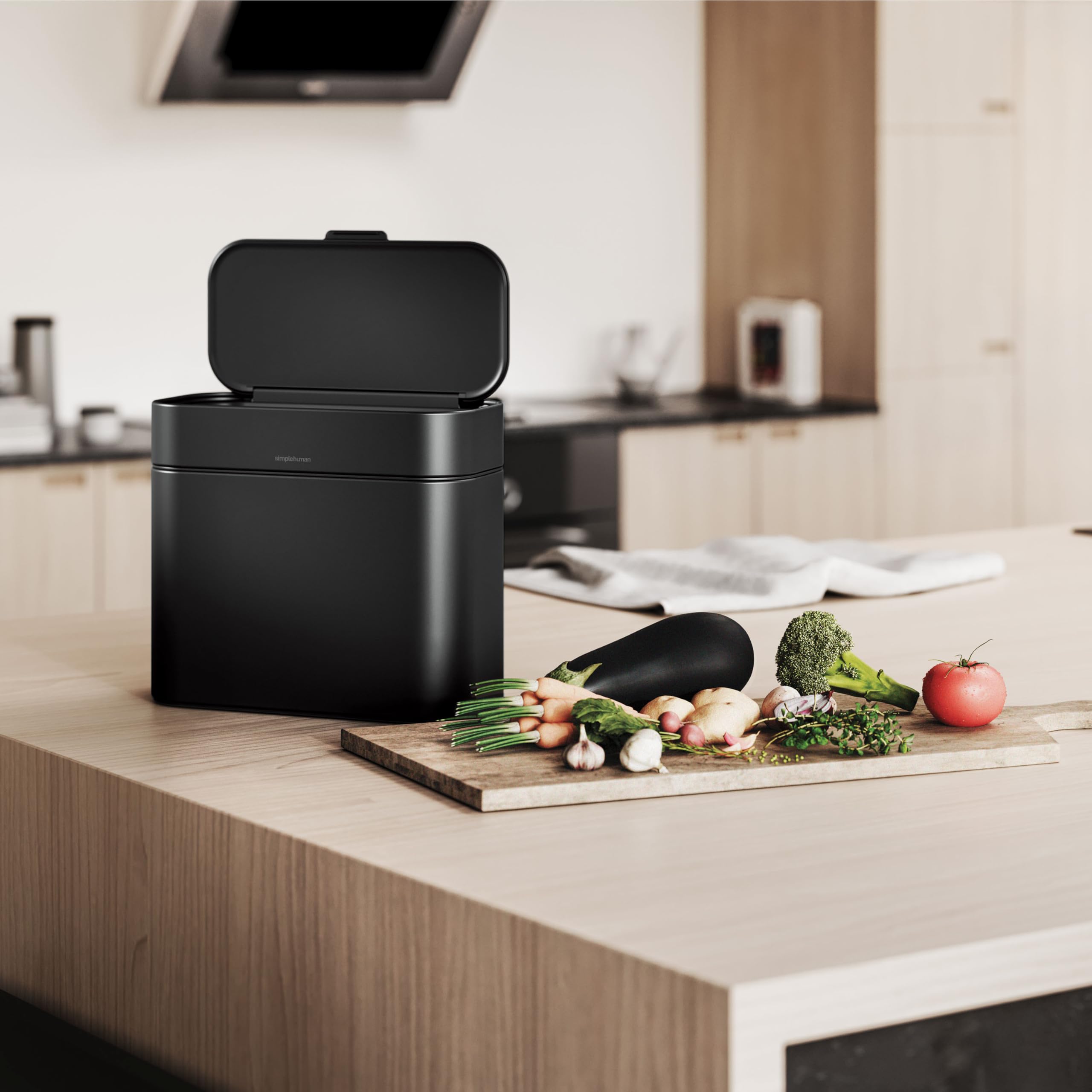 Code Z liners fit the caddy perfectly for clean disposal.