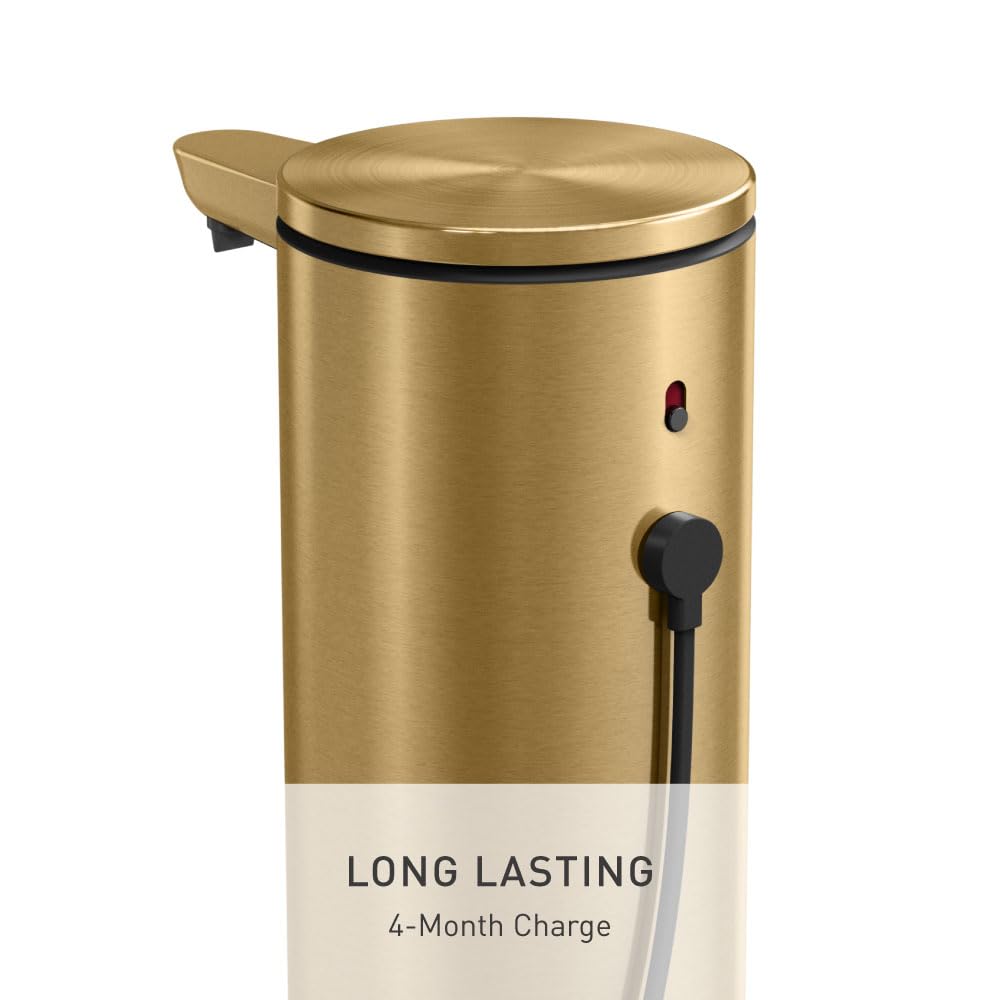 Simplehuman dispense distance adjustment suits small dabs or larger pours.