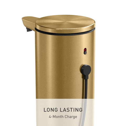 Simplehuman dispense distance adjustment suits small dabs or larger pours.