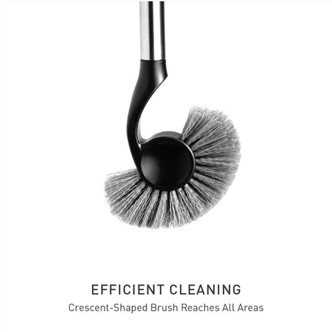slim dome cover stores the brush neatly when not in use