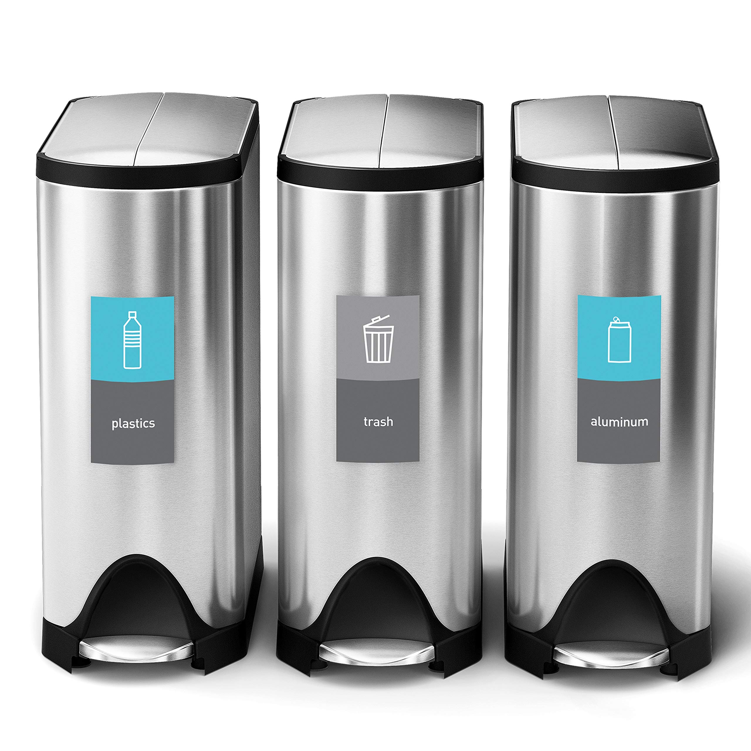 simplehuman lid shox silent close for quiet operation
