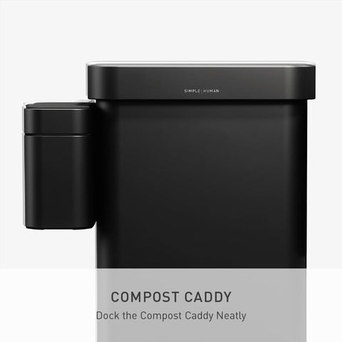 simplehuman stainless steel liner rim hides liners for a neat appearance