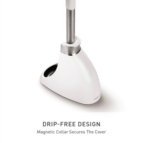 simplehuman stainless steel rod offers durability during cleaning tasks