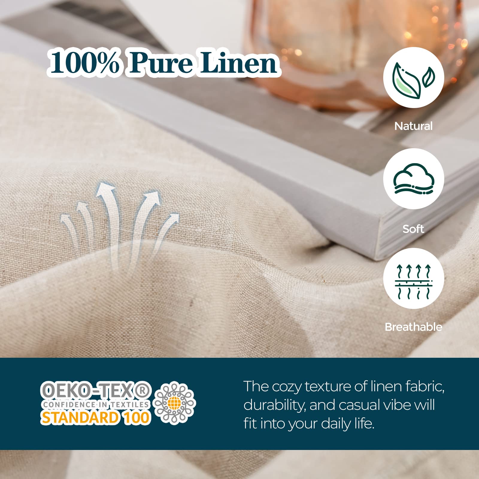Simple&Opulence envelope closure detail demonstrates easy on/off and secure pillow fit.