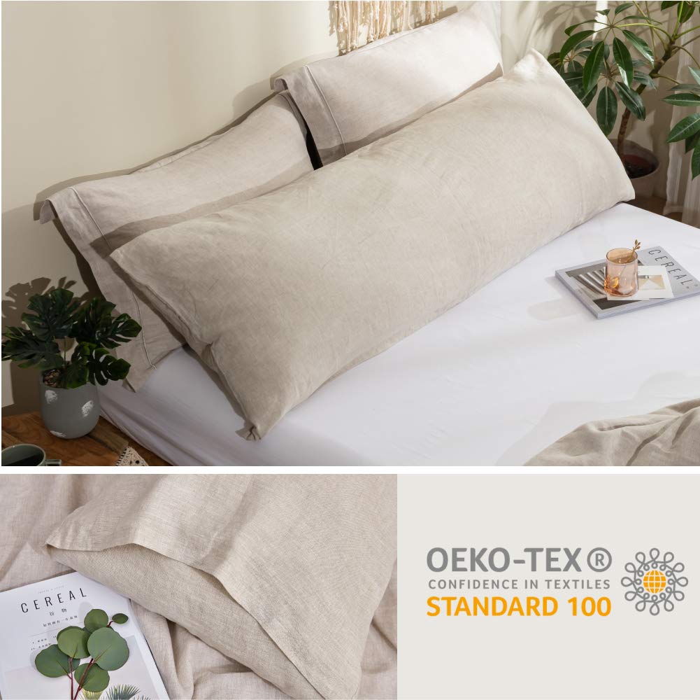 Simple&Opulence Oeko-Tex certified linen indicates safety and skin-friendly materials.
