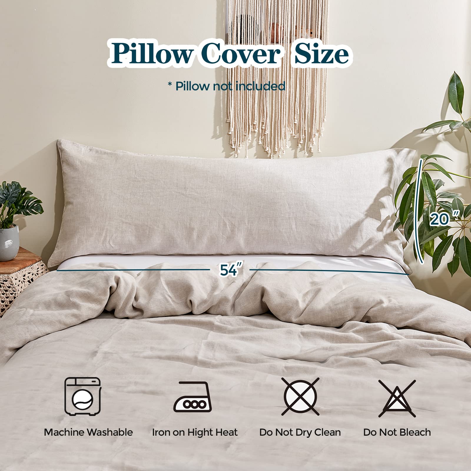 Simple&Opulence stone-washed flax fabric close-up reveals durable, breathable linen surface.