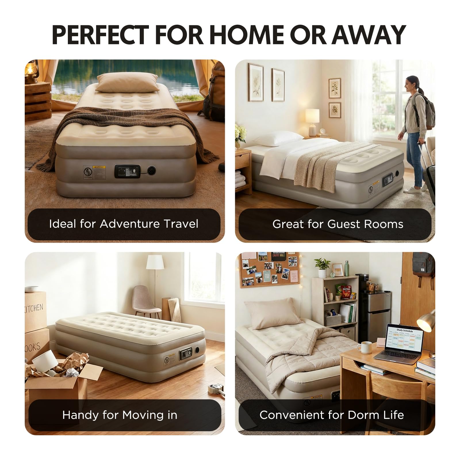 Simpli Comfy ideal for small spaces like apartments and dorms.