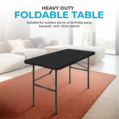 SIMPLI-MAGIC 4ft table legs and lock mechanism ensure sturdy setup