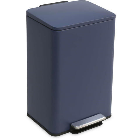 SIMPLI-MAGIC 50L trash can with soft-close lid for quiet kitchen waste disposal.