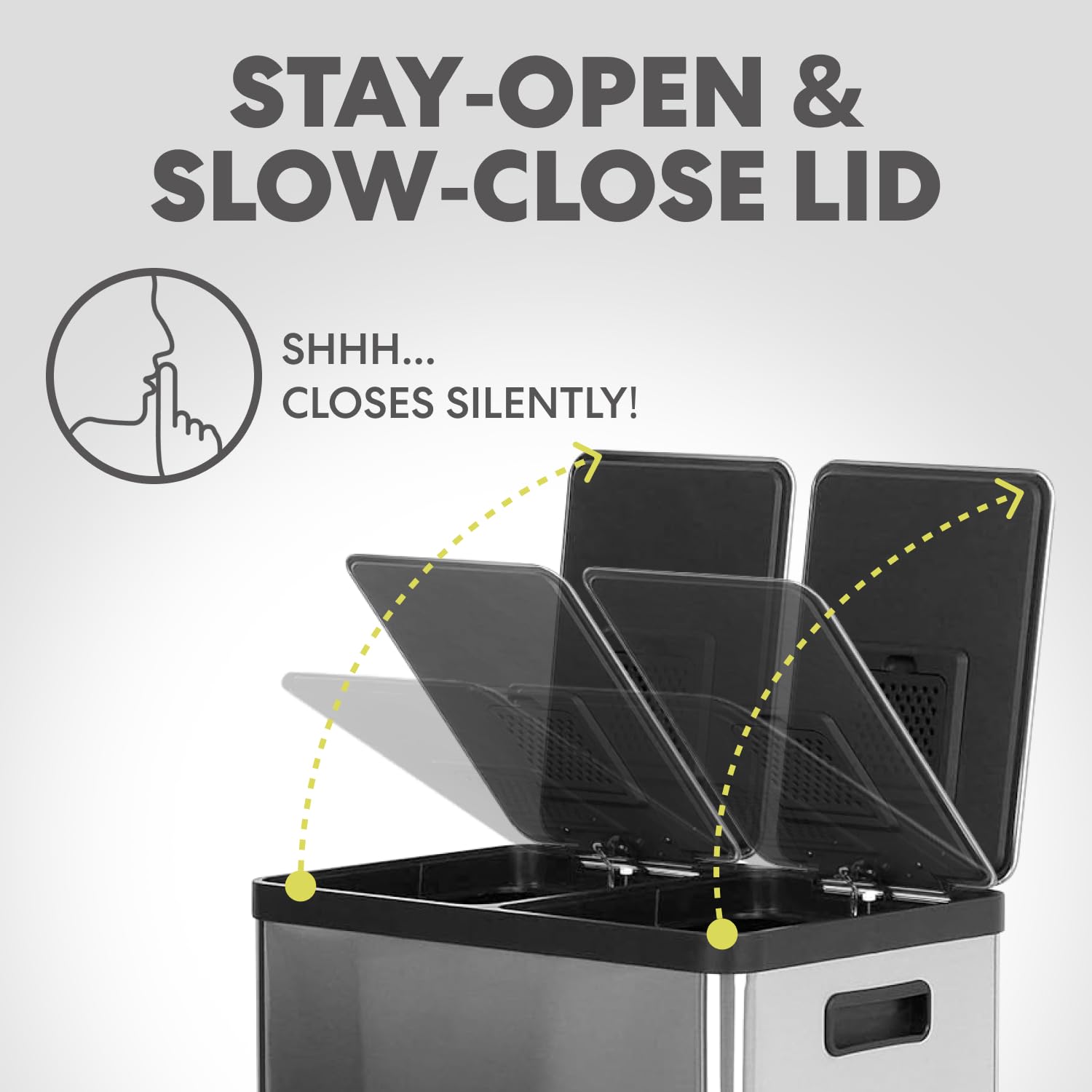 SIMPLI-MAGIC compact slim design fits tight kitchen spaces