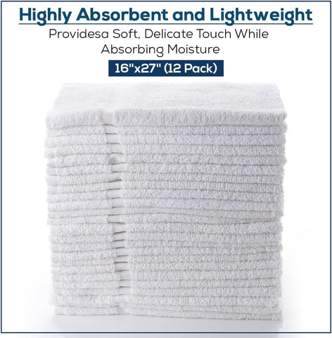 SIMPLI-MAGIC Cotton Hand Towels 16x27 size for ample coverage during daily tasks.