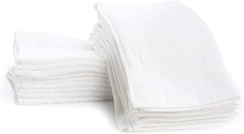 Simpli-Magic washcloths close-up showing plush cotton weave for quick drying