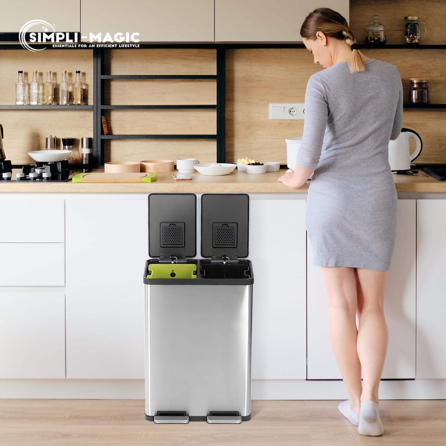 SIMPLI-MAGIC easy-clean smooth surfaces for quick maintenance