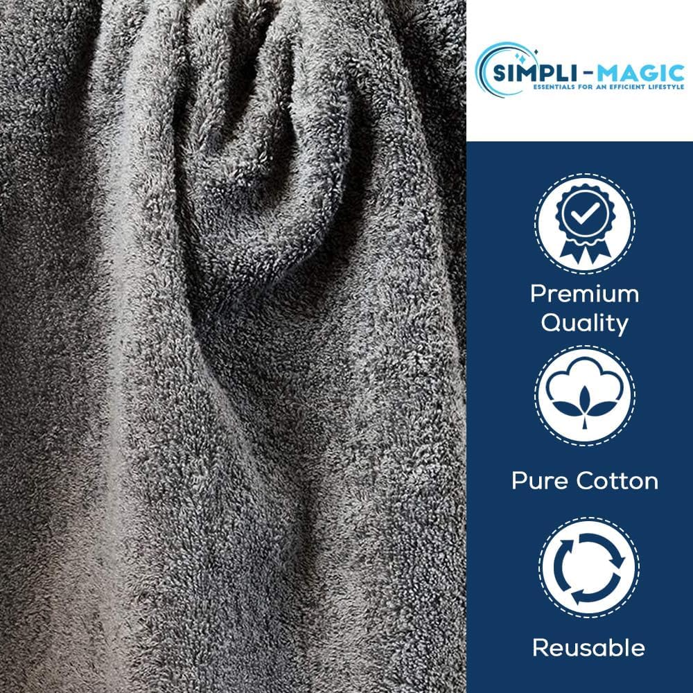 SIMPLI-MAGIC hand towels in gym bag for fast drying after workouts.
