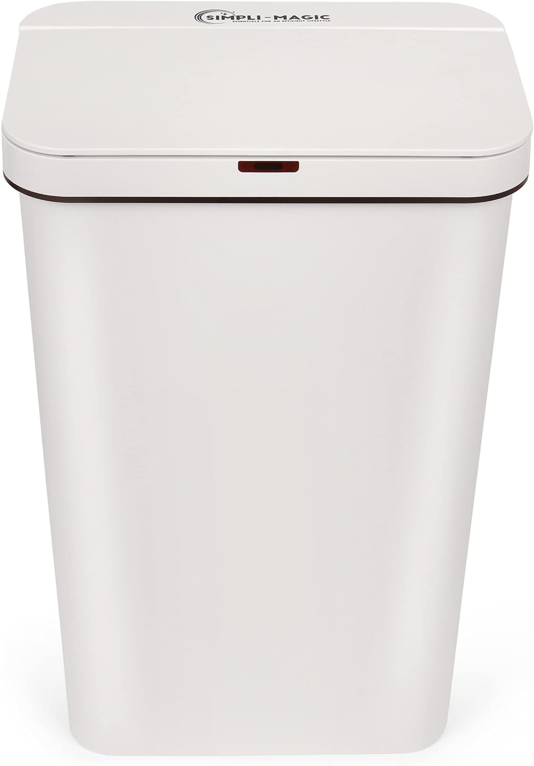 SIMPLI-MAGIC motion sensor lid opens hands-free when you approach.