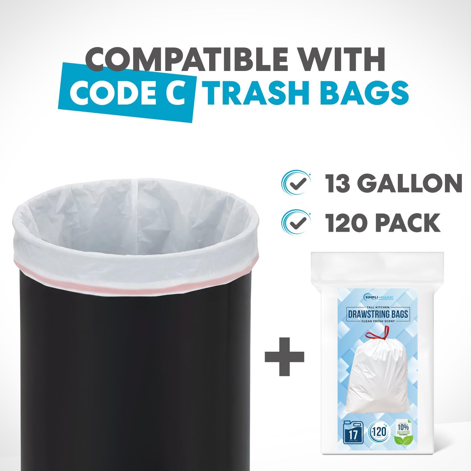 Simpli-Magic smudge-resistant finish stays clean in busy environments.