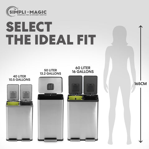 SIMPLI-MAGIC smudge-resistant finish stays clean with daily use.
