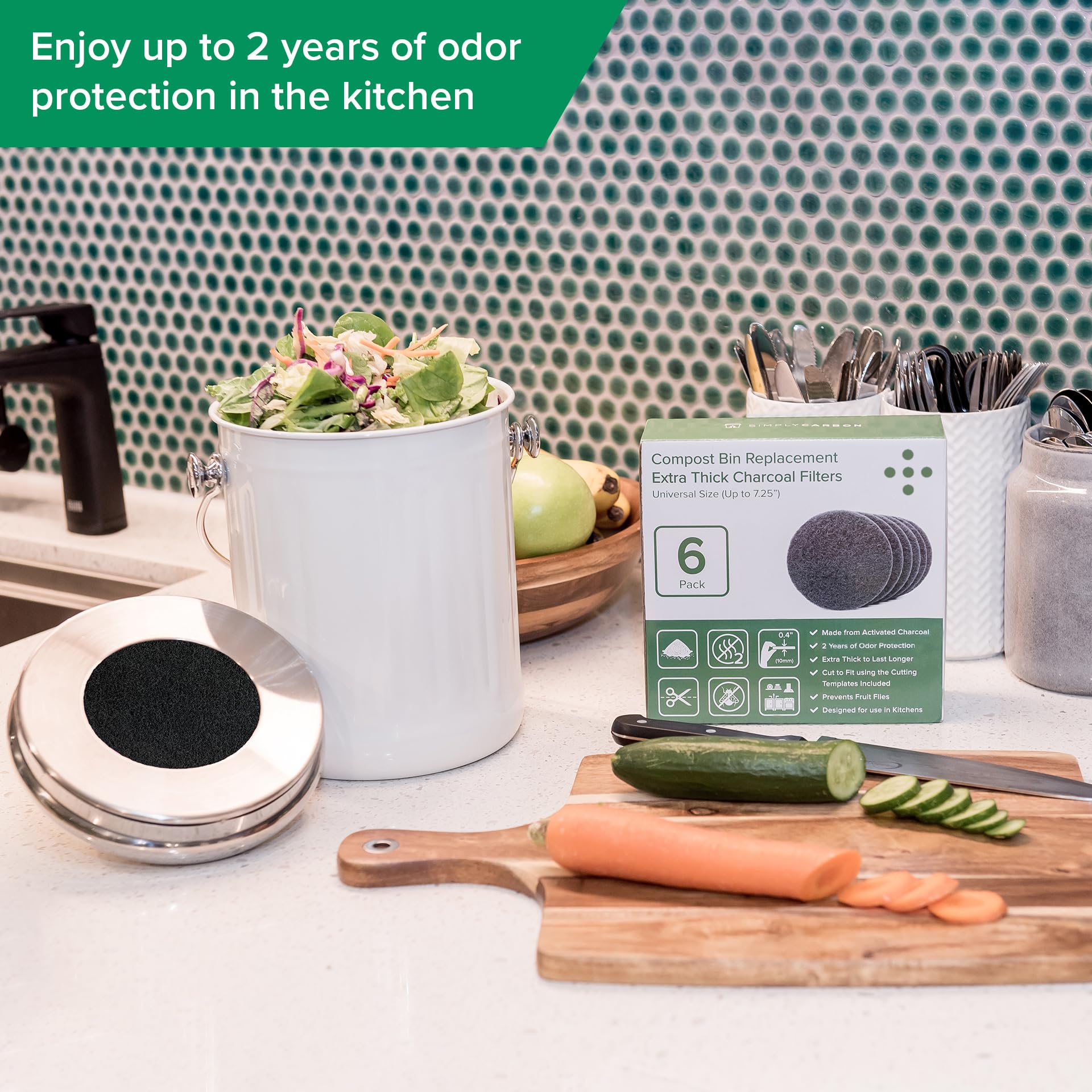 Simply Carbon quality guarantee with a money-back option.