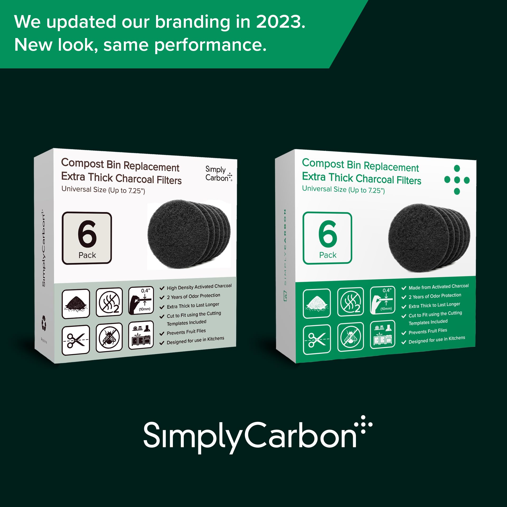 Simply Carbon resealable biodegradable packaging for eco-friendly use.
