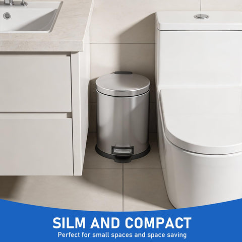 SIMPLYKLEEN brushed stainless steel body resists smudges and fingerprints